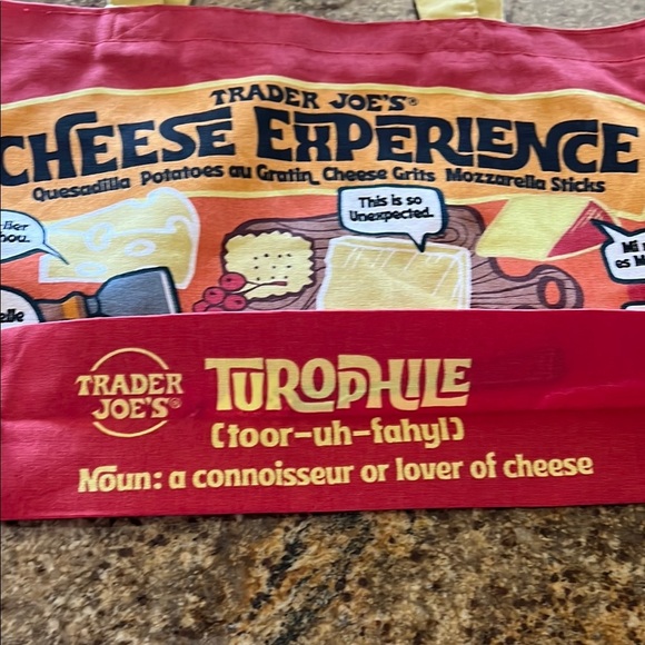 🧀🐟Trader Joe’s 2 PACK Reusable Eco Cotton Shopping Grocery Tote Bags🧀🐟 - Picture 13 of 15